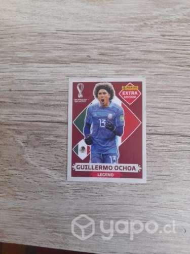 Guillermo Ochoa extra stiker panini 2022 original