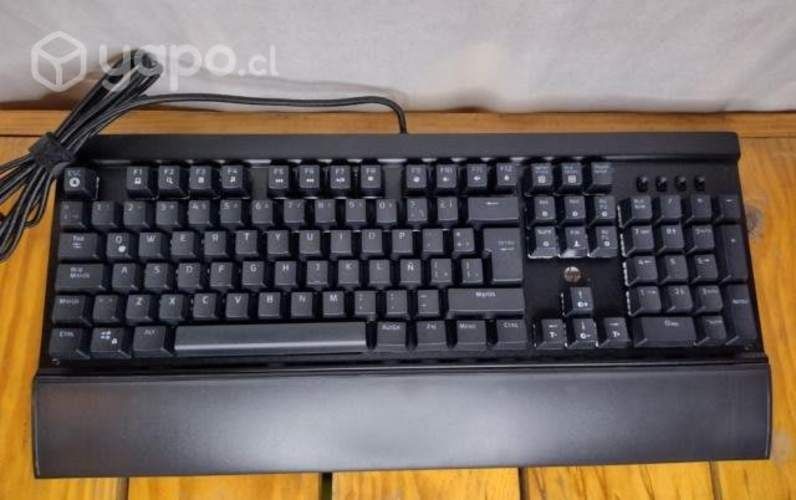 Teclado Mecánico Gamer HP GK500 RGB