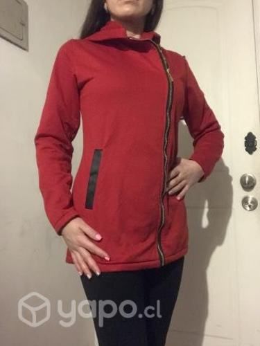 Chaqueta polar (ligera) color Rojo