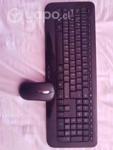 Teclado y mouse inalámbricos