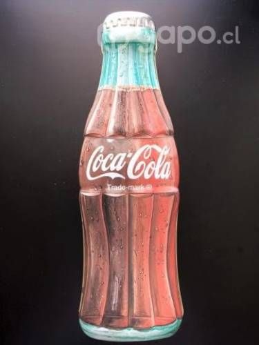 Caja Metálica con forma de Botella Coca Cola