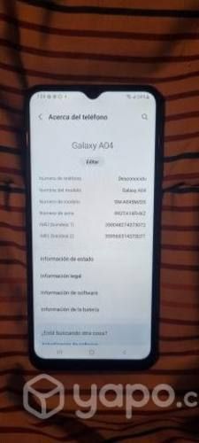 Samsung galaxy A04