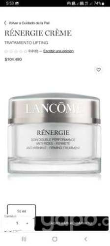 Crema Lancome renergie