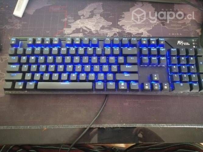 Teclado royal kludge switch blue