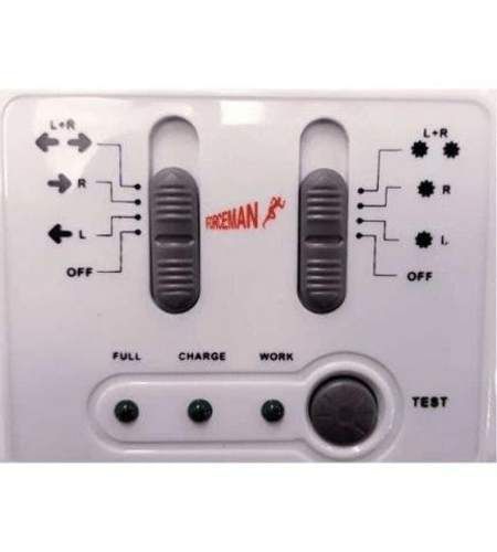 Lampara De Emergencia Led 2 Focos Recargable Salid