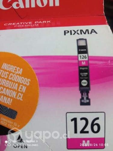 Packs de tintas Canon 126 colores originales