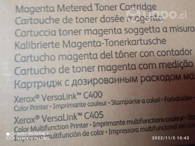 Toner xerox versalink c400/c405 original de alta