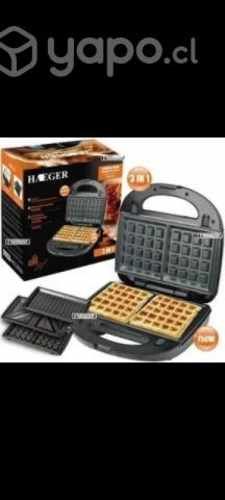 Plancha Waflera Sandwichera Plancha Eléctrica 3 En