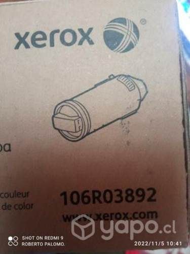 Toner xerox versalink c600/c605 cyan original de a