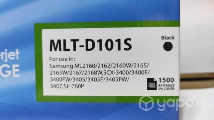 Toner Alternativo samsung MLT-D 101S