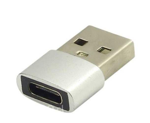 Adaptador Type-C Hembra A USB 3.0 Macho