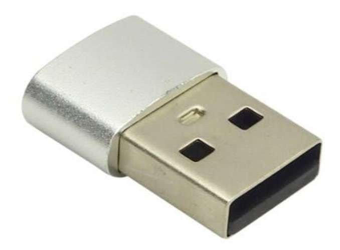 Adaptador Type-C Hembra A USB 3.0 Macho