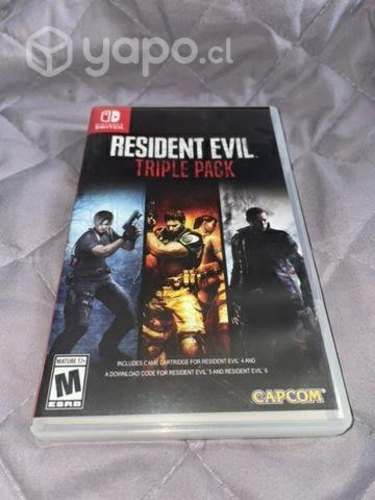 Resident evil 4 Nintendo switch de triple pack