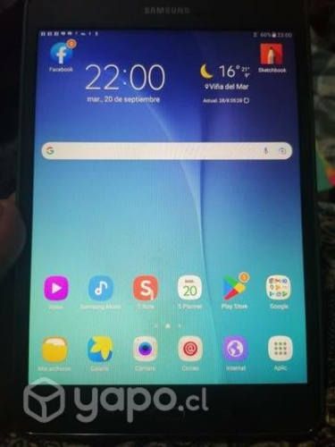 Samsung galaxy tab A P350 con S Pen