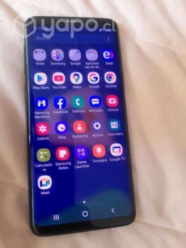 Celular samsung galacxy s9 con carcasa original
