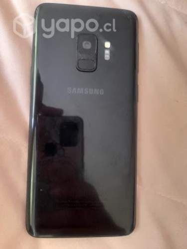 Celular samsung galacxy s9 con carcasa original