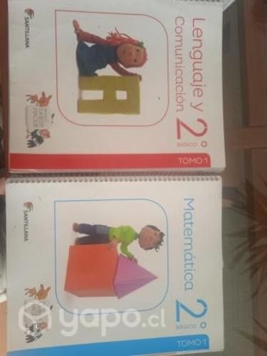 Santillana 2do Básico Lenguaje y Matemática