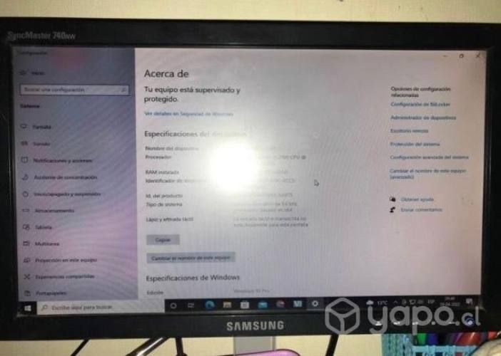 o permuto pc semi gamer