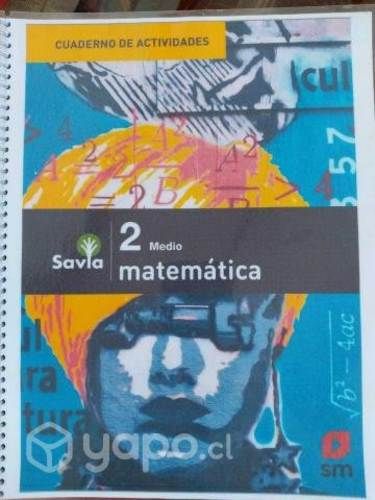 Texto y libro actividades 2do Medio SAVIA SM