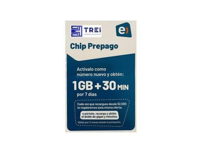 Chip prepago entel por mayor