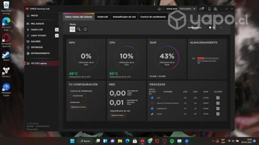 Victus Intel Core I7 8Gb Rma 512Gb Ssd 16