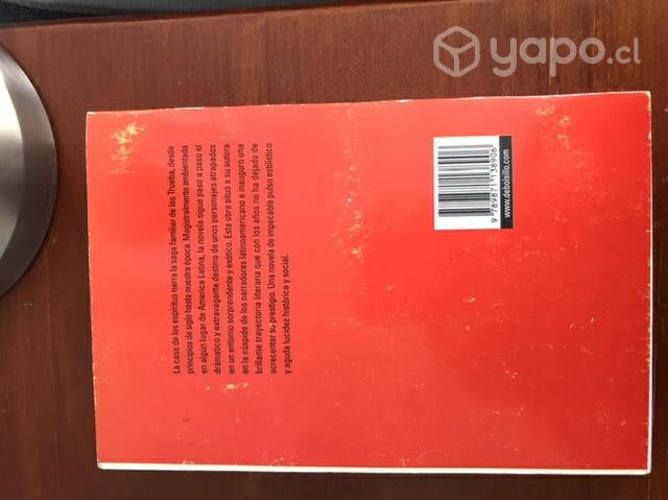 Libro la casa de los espíritus