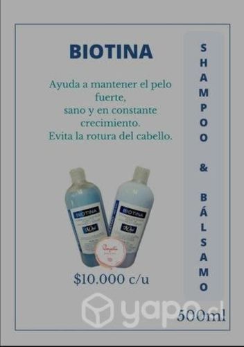 Shampoo de Biotina
