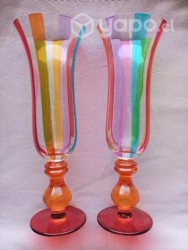 Candelabros con Colores