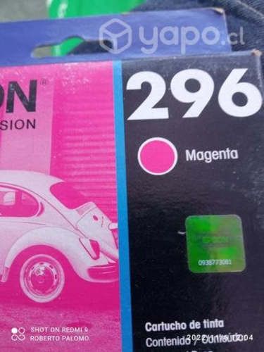 Tinta Epson 296 magenta original