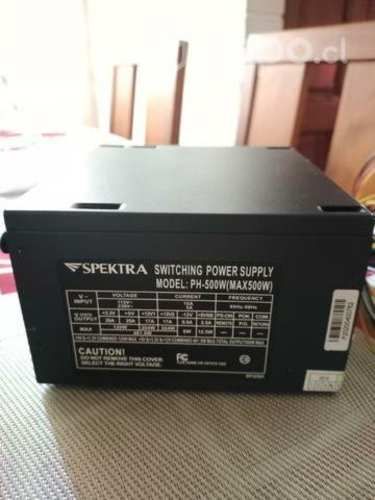 e fuente de poder 500w