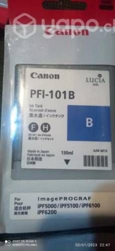 Tinta Canon pfi 101b blue original de 130ml