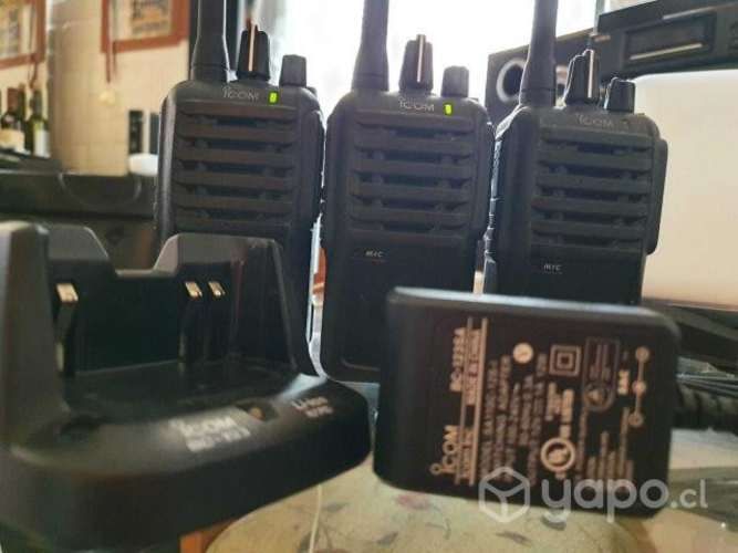 Radio handy icom vhf 16 canales + scanner