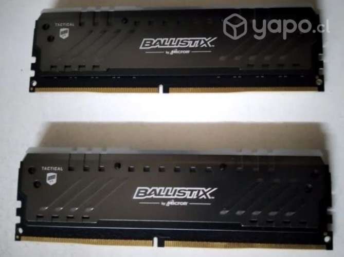 Ram Crucial Balistic 2666 mhz RGB 8GB