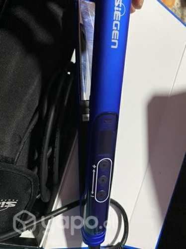 Plancha de pelo placas de titanio