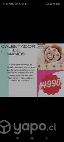 Calentador de mano kawaii usb