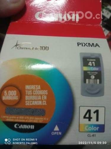 Tintas canon diversos modelos originales