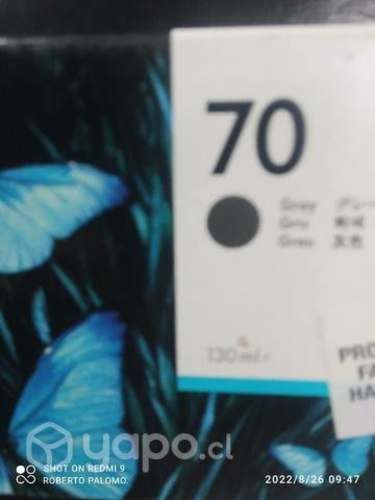 Tintas HP 70 Colores originales de 130ml