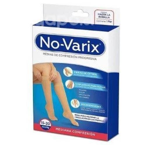 Medias de Compresión No Varix 15-20 mmHg