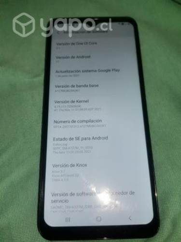 Samsung A12 impecable