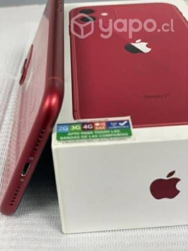 IPhone 11 red 256 gb como nuevo