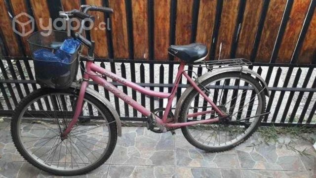 Bicicleta paseo aro 26 mujer