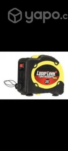 Huincha De Medir Nivel Laser Nivelador Cinta Métri