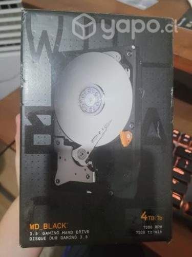 HDD WD Black 3.5&quot; 6 TB y 4 TB