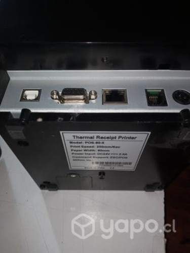Dos Impresora termica 80mm una es usb y red
