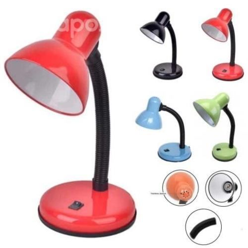 Lampara Acero Flexible Clip Escritorio Trabajo