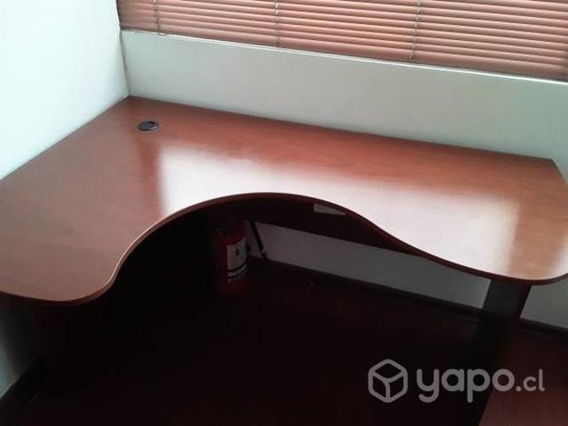 Escritorio + Kardex + Papelero Madera