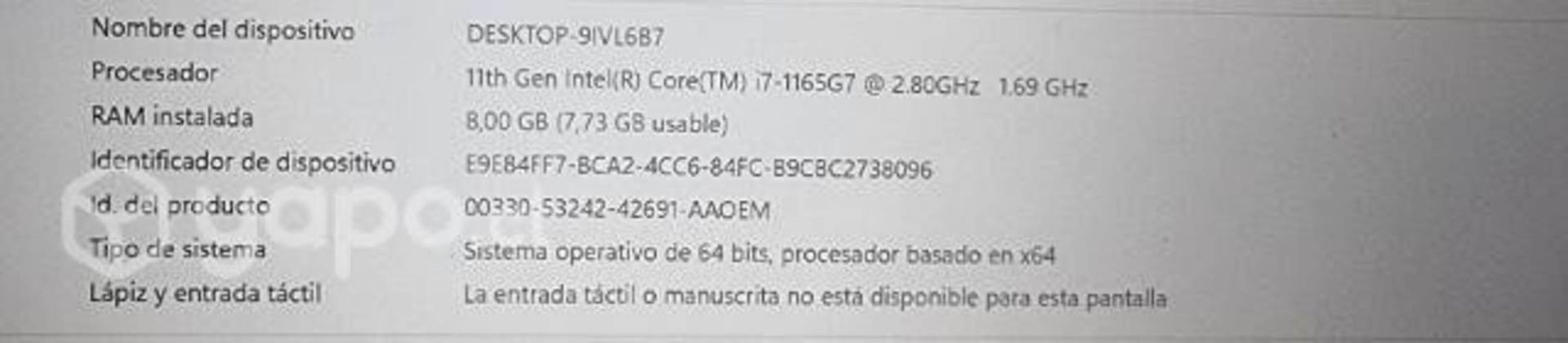 Notebook Dell Vostro 5402