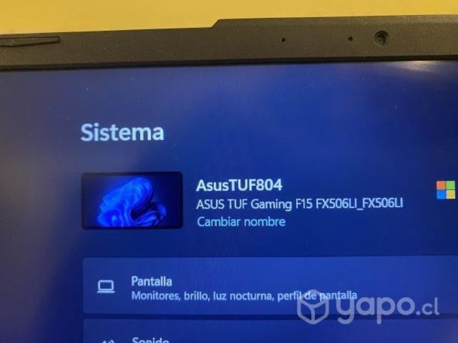 Asus Tuf f15