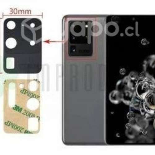 Lente Camara Trasera samsung galaxy S20 Ultra
