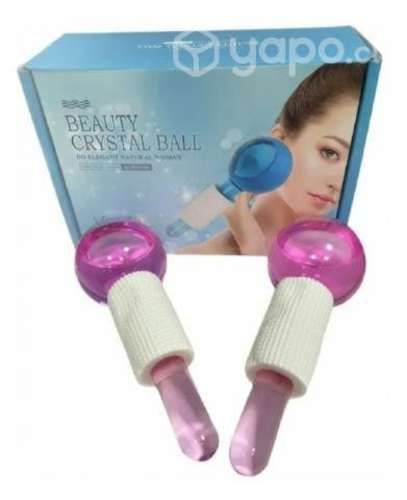 Bolas Masaje Facial Bolas Cristal Frio Masaje Ice